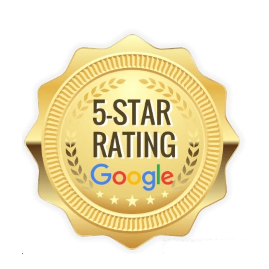 Odyssey Remodeling five-star Google rating badge highlighting top customer satisfaction in Maryland